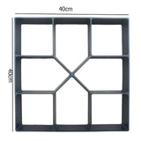 DIY Manually Paving Concrete Molds